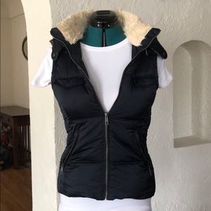 Puffy vest jacket